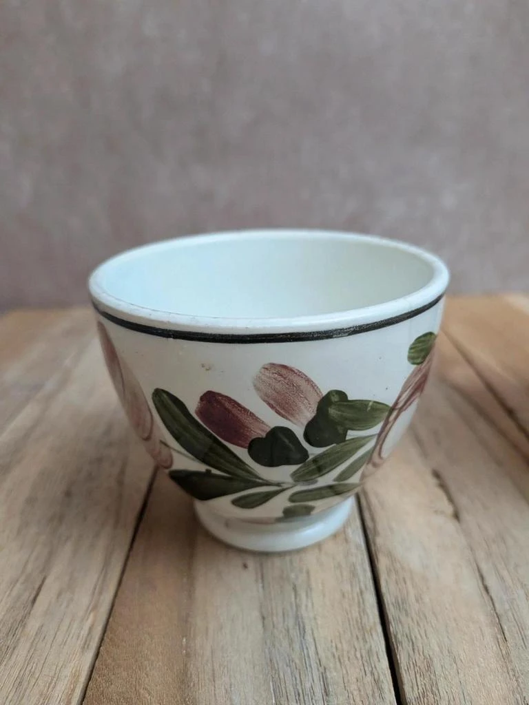 Lot van 2 oude ijzeraarde mokken Creil et Montereau – 19e – photo 4